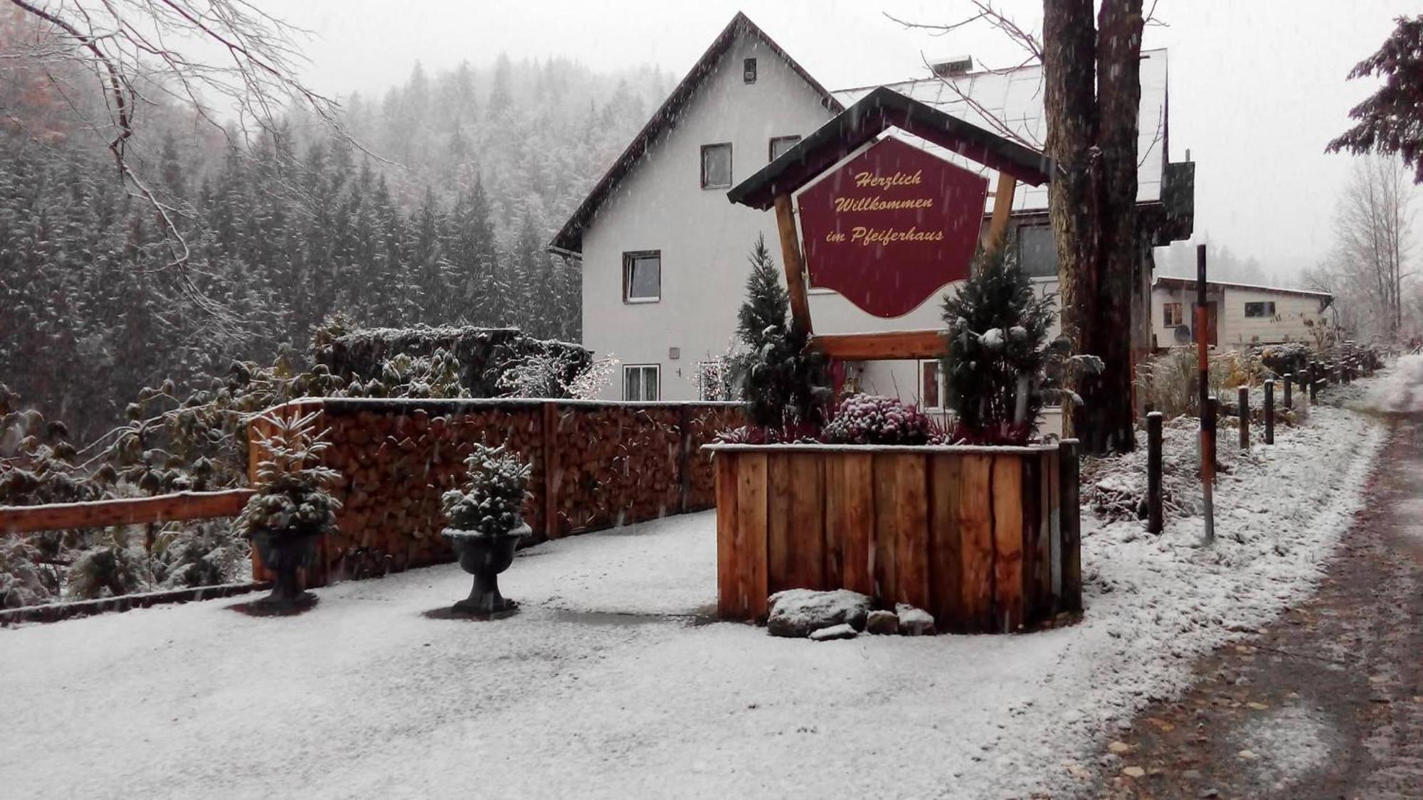 Waldpension Pfeiferhaus Варменштайнах Экстерьер фото